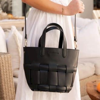 Bettina Bucket Bag - Black Regular price