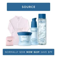 SOURCE Holiday Value Bundle + Luxe Bath Robe