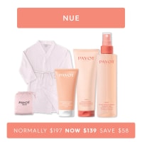 NUE Holiday Value Bundle + Luxe Bath Robe